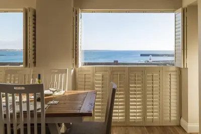 Carrick Bay is a ground floor apartment and enjoys spectacular views of Port St Mary Bay and beyond.
