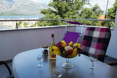 Image de Apt Diana Vinjerac- Two bedroom apartment with best sea view balcony