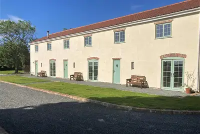 The Barn, Ashtree Farm, with open fire in Boston