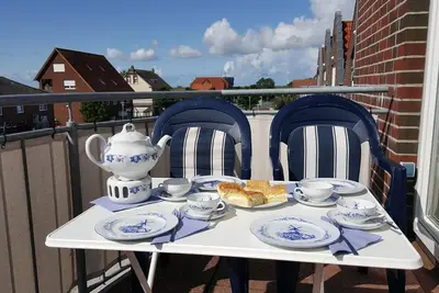 Image de Nordseekoje - Beautiful vacation apartment (65sqm) for 4 persons with balcony not far from the