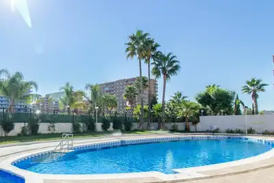 Image de Agréable appartement pour 4 personnes avec piscine, Wifi, climatisation, Tv, terrasse et parking