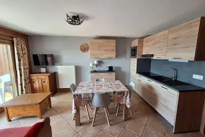 Image de Appartement Arcs 1800  2 chambres, skis aux pieds avec piscine