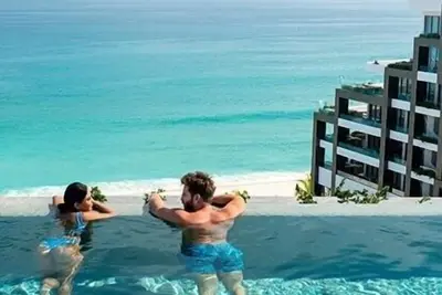 Image de 5 Diamond 3 Bedroom 4198 sf Oceanfront Condo Penthouse Garza Blanca Resort Cabo
