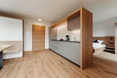 Image de Appartement de vacances \"Torgglbauer 2\" avec vue sur les montagnes, piscine, terrasse et Wi-Fi