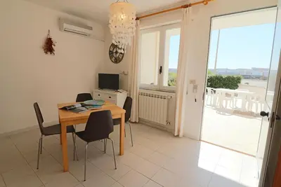 Image de Appartement \"Casa Vacanza Benny Otranto\" près de la mer avec vue sur mer, jardin et Wi-Fi