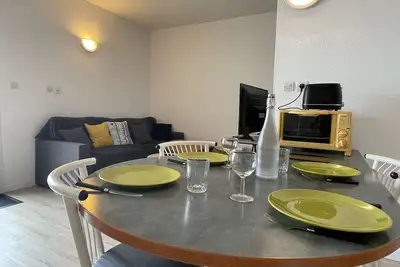 Image de Duplex avec Piscine, Balcons et Parking à La Rochelle, 2 Ch, 4 Couchages