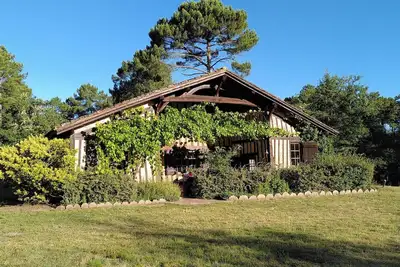 Image de Authentique vaste ferme landaise de 1850 au coeur de la forĂŞt sans voisins 30 p