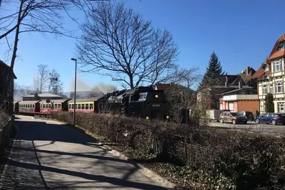 Image de Fewo at the Malzmühle 1d, located directly at the Brockenbahn