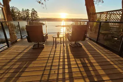 Ocean front, west facing with incredible sunsets