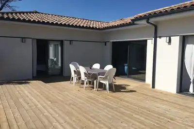 Image de Maison Entre bassin et océan