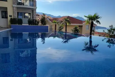 Image de Family-friendly 2-Bedroom Sea View Apartment with Huge Terrace, Pools, Spa & Gym