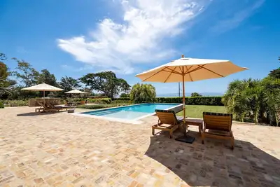 Oceanfront Island View Gated Santa Barbara Villa