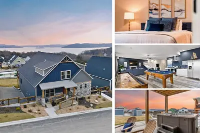 Image de Promo 10% Off Indoor - Outdoor Pools! Lux Lake Views! Fire Pit/Hot Tub!