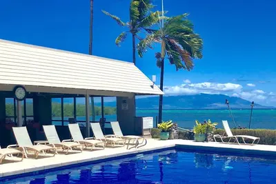 Image de Wavecrest 2 bdr beautiful ocean view ground level unit with Washer-Dryer.