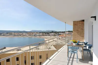 Image de Appartement avec vue sur mer Ă Riells. Hutg058755