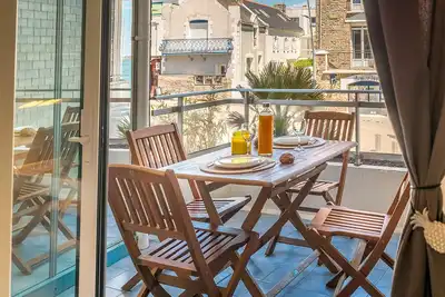 Image de T1 bis Larmor-Plage, accès plage, 4 pers, WiFi
