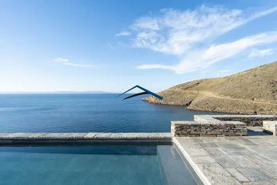 Image de Luxury villa Thalassa with a swimming pool very close to the beach of Xyla.