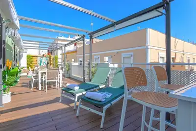 Image de Great penthouse in cadiz. Mercado Central Terrace