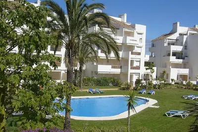 Image de 2 Bed ground floor apartment in prestige golf complex, close to La Cala de Mijas