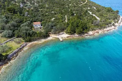 Image de Maison de pêcheur près de la mer Zman, Dugi otok (K-19000)