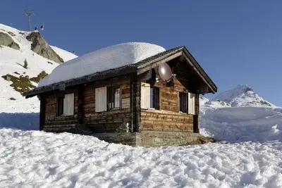 Image de Maison de vacances Riederalp pour 1 - 2 personnes avec 1 chambre à coucher - Hutte