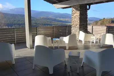 Image de BayVista, the Bavarian Forest Lodge: 2-room apartment with balcony/mountain view