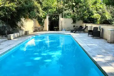 Image de Gite les Roches en Dordogne  à Eymet avec piscine pour 15 personnes.