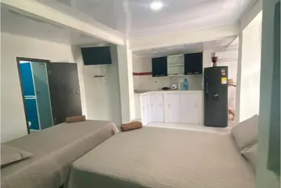 Image de Accommodation facing the sea of seven colors