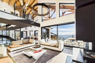 Image de Magnifique chalet haut de gamme le Mil8 à louer