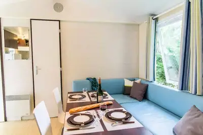 Image de Mobilheim 4 Zimmer 6 Personen, klimatisiert + Tv