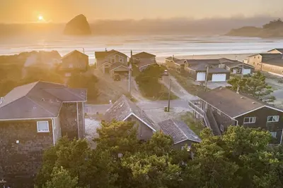 Image de Cozy A-frame next to beach