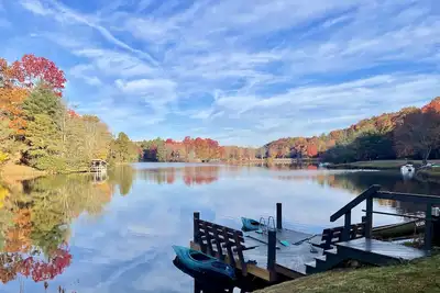 Image de Direct Lakefront Connestee Falls:Views & private dock+ 2 kayaks june 21 opening