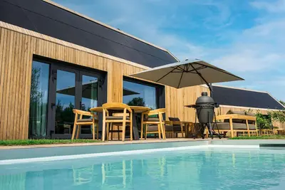 Image de Luxueuse maison de vacances avec piscine privée