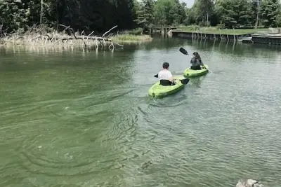 Image de Inland Waterways Retreat! On Cheboygan River, inside Strawberry Island Canal!
