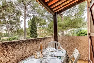 Image de Joli appartement pour 4 personnes avec climatisation, Wifi, Tv, terrasse et parking