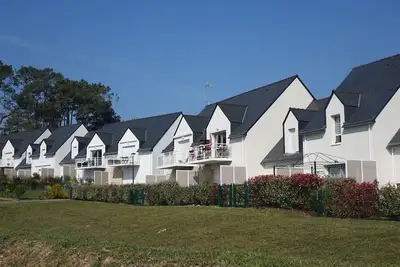 Image de Appartement neuf 2-4 pers, terrasse et jardin, à 400m de la plage du Rohaliguen