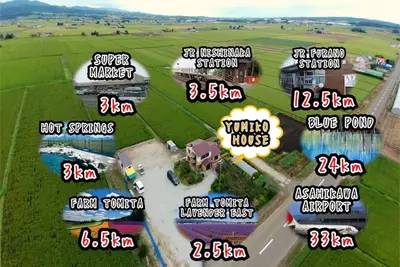 Image de Surrounded by rice fields a whole house for priva / Sorachi-gun HokkaidĹŤ