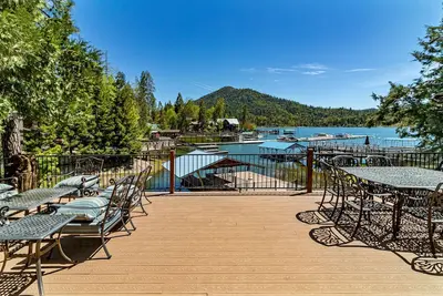 Image de Waterfront home on Bass Lake with private dock, large deck, yard