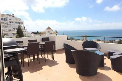 Image de Maison de vacances 'Great View In Riviera Del Sol' avec vue sur la mer, Wi-Fi et climatisation