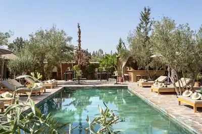Oasis Coco, 27 couchages, domaine événementiel de rêve à 8 mns du centre de Marrakech