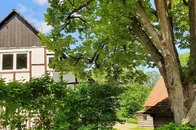 Image de The \"Alte Försterei \"Feel-good place in nature, secluded location with sauna barrel and fireplace