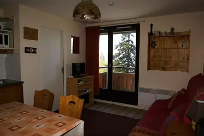 Image de 2 pièces cabine au pied des pistes résidence Edelweiss