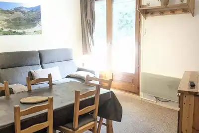 Image de 2 pièces cabine au pied des pistes résidence Perce-Neige