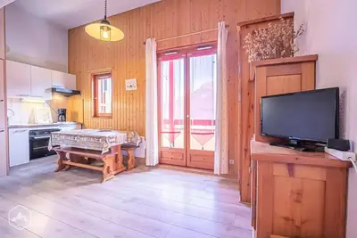Image de Joli studio avec vue sur les montagnes