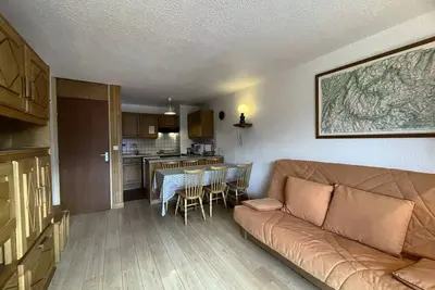 Image de Ferienwohnung 6 pers Ski am Fuße von Les Menuires - Zugang 3 Vallées