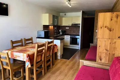 Image de Wohnung für 5 am Rande der Strecke in Les Ménuires