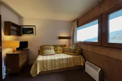 Image de Studio 2 personnes ski aux pieds aux Ménuires