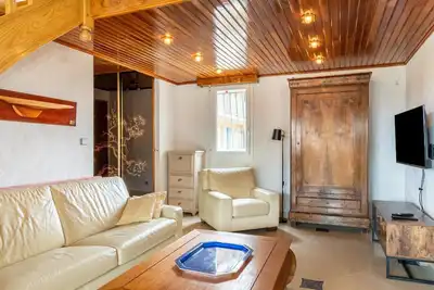 Image de Duplex centre station Biscarrosse 6 pers, terrasse, Wifi, parking, équipements complets