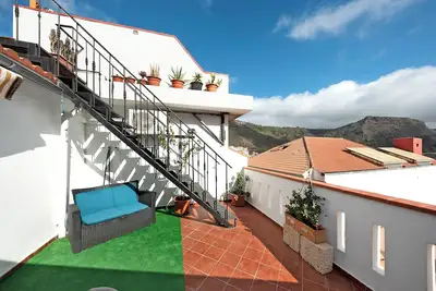 Image de Appartement de vacances 'Ático El Agua' avec vue sur mer, Wi-Fi et climatisation