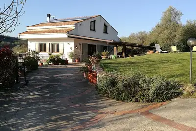 In the countryside on the Chianti hills